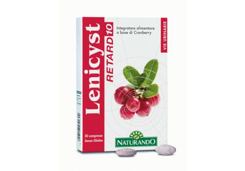 Lenicyst Retard 10 integratore le normali funzioni dell'apparato urinario 30 compresse
