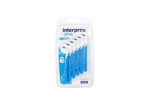 INTERPROX PLUS CONICO BLU 6PZ