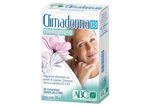Climadonna D3 integratore per la donna in menopausa 30 compresse