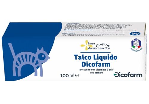 Dicofarm talco liquido per bambini 100ml