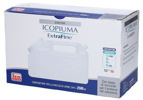 Icopiuma Extrafine contenitore per la raccolta delle urine 24 ore 2500ml 
