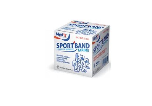 Med's Sport Band Taping benda adesiva per taping 10m x 2,5cm