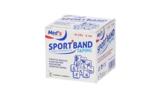 Med's Sportband taping sportivo 2,5cm x 10m