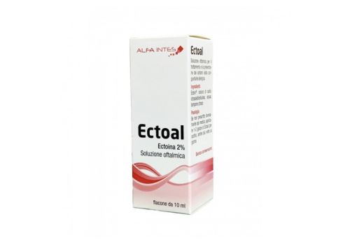 Ectoal soluzione oftalmica antinfiammatoria e rinfrescante 10ml