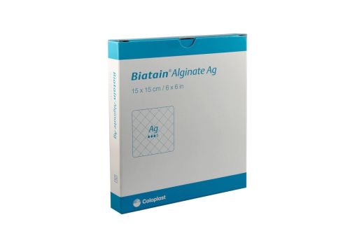 Biatain Alginate Ag 15 x 15cm 10 pezzi