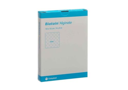 Biatain Alginate medicazione 10 x 10cm 10 pezzi
