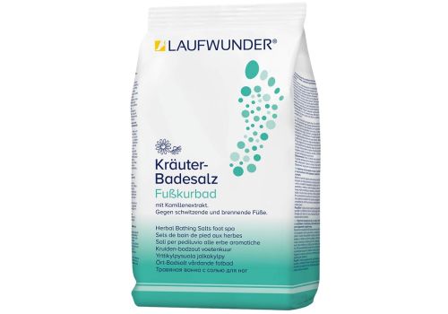 Laufwunder sali per pediluvio alle erbe aromatiche 250 grammi