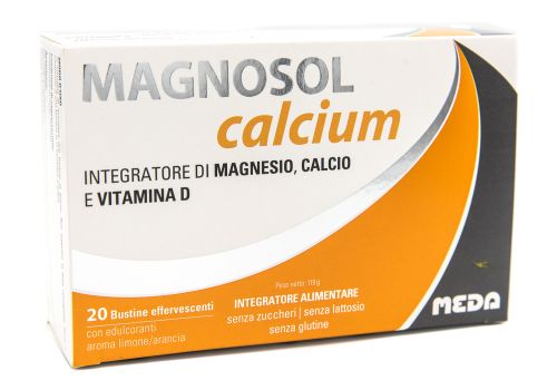 MAGNOSOL CALCIUM MAGNESIO CALCIO E VITAMINA D 20BST
