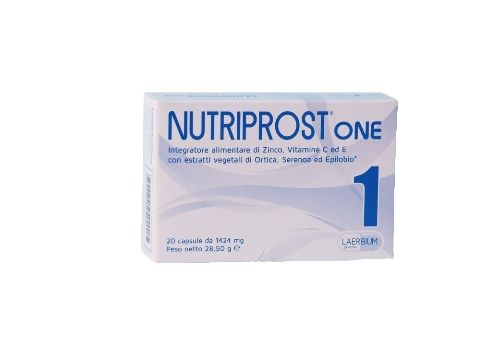 Nutriprost one integratore per il benessere della prostata 20 capsule