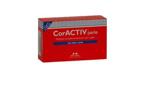 Coractiv mangime complementare per i disturbi cardiaci di cani e gatti 50 perle