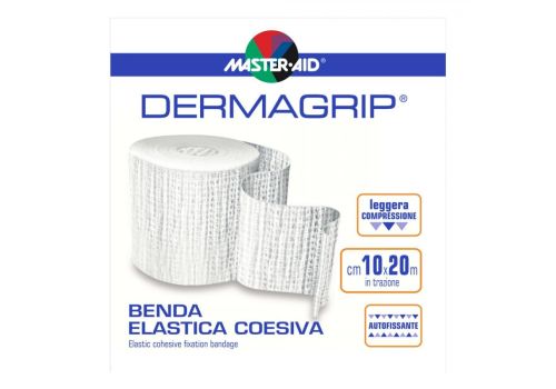 Master Aid Dermagrip benda elastica coesiva 10cm x 20m