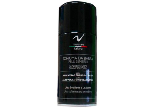 Nazionale Italiana schiuma da barba pelli sensibili ultra emolliente e levigante 300ml