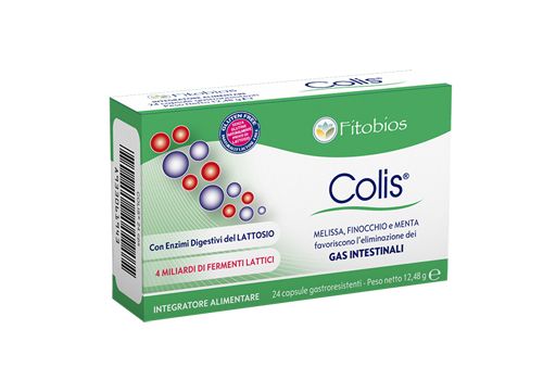Colis integratore per la funzione gastro-intestinale 24 capsule