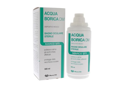 ACQUA BORICA DM BAGNO OCULARE STERILE 500ML