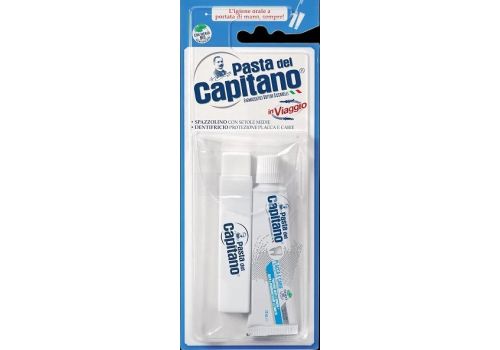 Pasta del Capitano kit da viaggio con spazzolino e dentifricio 1 pezzo