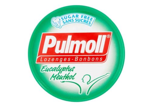Pulmoll Eucalyptus Menthol caramelle senza zucchero 45 grammi