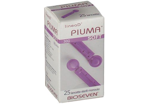 Linea D piuma soft lancette pungidito 25 pezzi