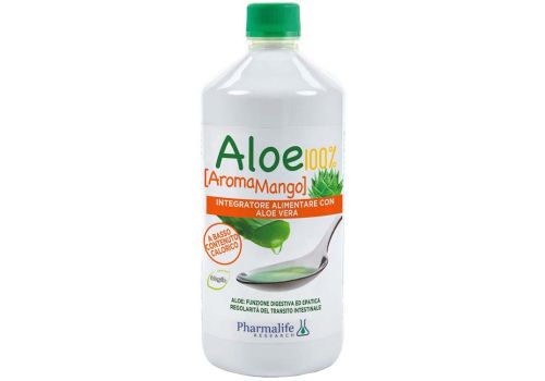 Aloe 100% Aroma Mango integratore per la funzionalità digestiva ed epatica 1 litro