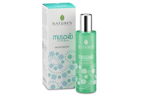 Nature's muschio d'acqua eau de toilette unisex natural spray 50ml