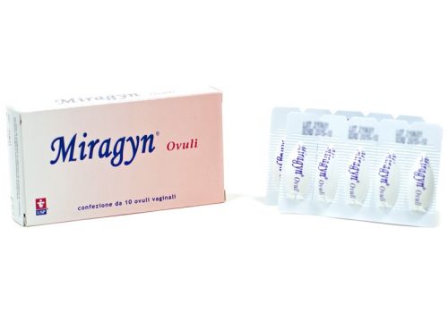 Miragyn ovuli vaginali idratanti e lubrificanti 10 pezzi