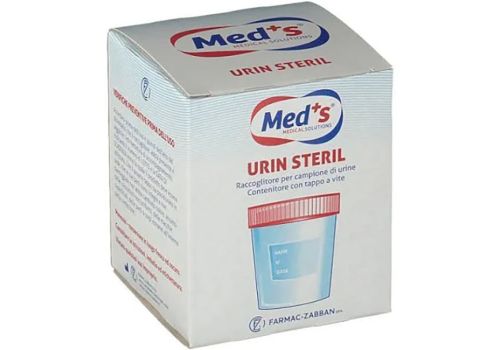 Med's contenitore urine sterile sottovuoto 120ml