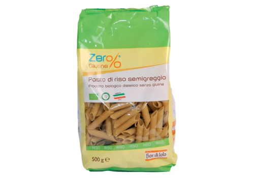 Fior di Loto Zer% glutine penne di riso integrale 500 grammi