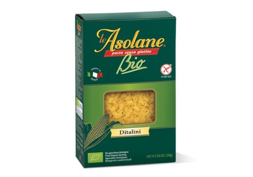 Le asolane ditalini bio pasta senza glutine 250 grammi