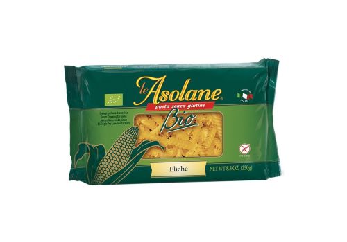 Le Asolane Bio eliche senza glutine 250 grammi