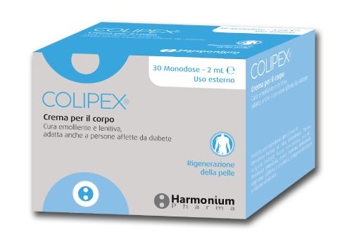 Coliplex crema per il corpo emolliente e lenitiva 30 monodose x 2ml
