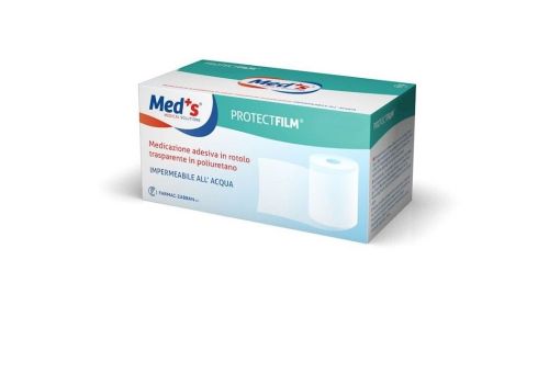 Med's protectfilm medicazione adesiva in poliuretano 10m x 10cm