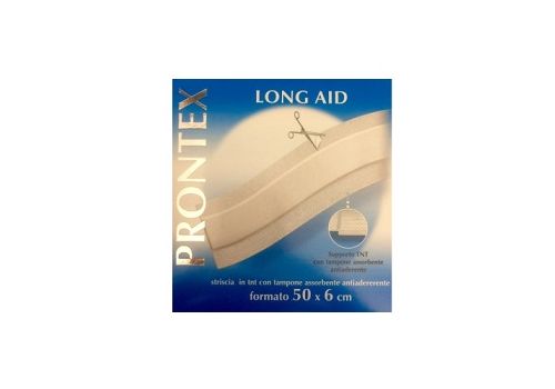 Prontex Long Aid striscia adesiva in tessuto non tessuto 50x6cm