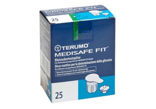 Medisafe Fit disco reattivo per la misurazione della glicemia 25 pezzi