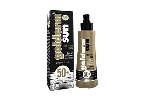 Golderm Sun Fp 50+ latte solare spray 100ml