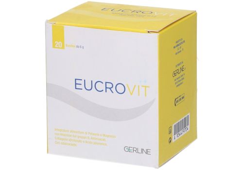 Eucrovit integratore di sali minerali con vitamine 20 bustine