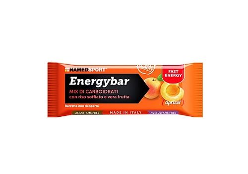 Energybar barretta ricca di carboidrati albicocca 35 grammi