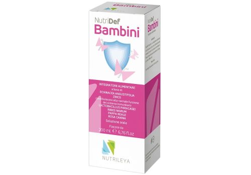 NUTRIDEF BAMBINI SOLUZIONE ORALE 200ML