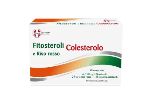 Fitosteroli e Riso Rosso Colesterolo 40 compresse