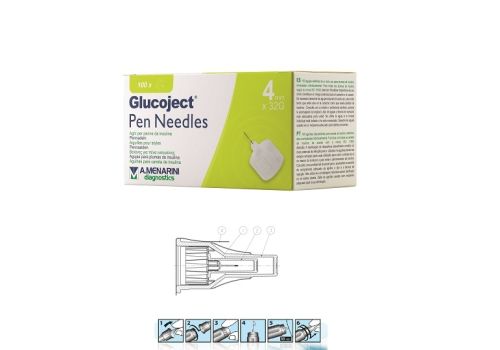 GLUCOJECT AGO PENNA 4MM G32