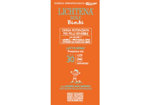 Lichtena sole bambini latte spray spf30 200ml
