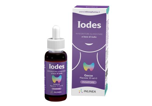 Iodes integratore per la funzione cerebrale e la tiroide gocce orali 15ml