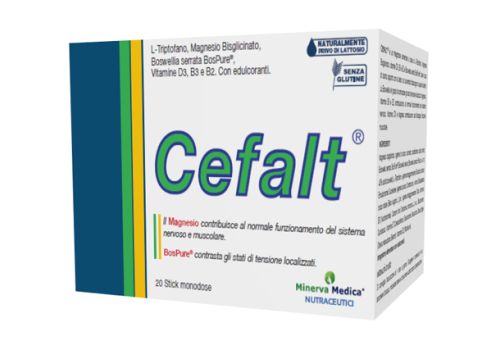 Cefalt integratore per il funzionamento del sistema nervoso e muscolare 20 bustine