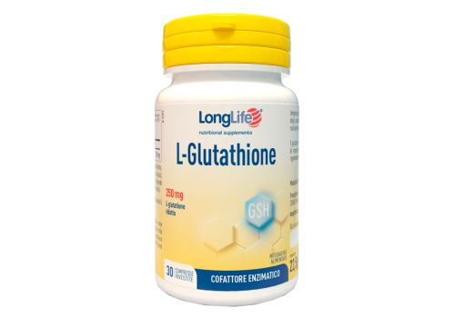 LongLife L-Glutathione integratore per il benessere del sistema immunitario 30 compresse