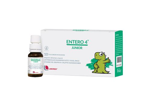ENTERO 4 JUNIOR 10 FLACONCINI DA 8ML