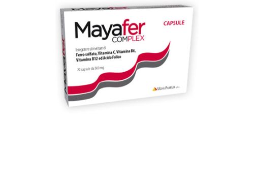Mayafer Complex integratore di ferro con vitamine  20 capsule