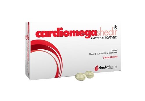 Cardiomega Shedir integratore per la funzione cardiaca 30 capsule molli