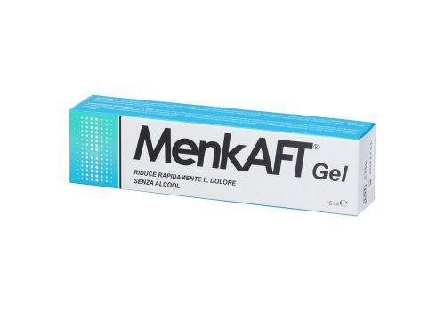 Menkaft gel per le lesioni della mucosa orale 15ml 