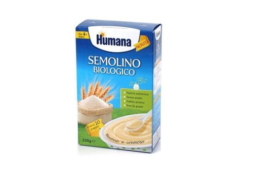 Humana semolino biologico 230 grammi