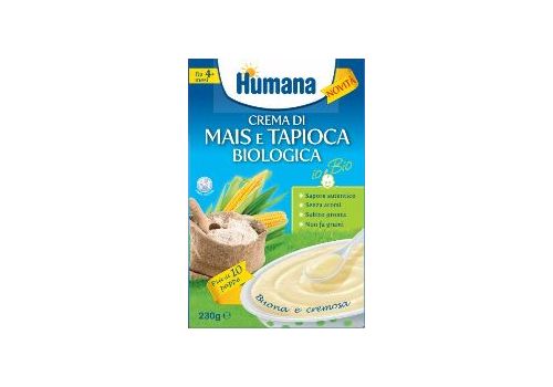 Humana crema di mais e tapioca biologica 230 grammi