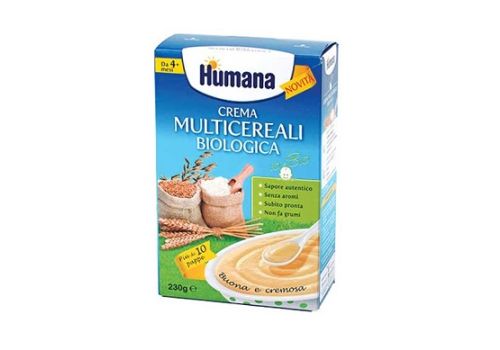 Humana crema multicereali biologica 230 grammi