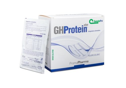 Gh Protein Plus Neutro integratore di proteine con aminoacidi 20 bustine